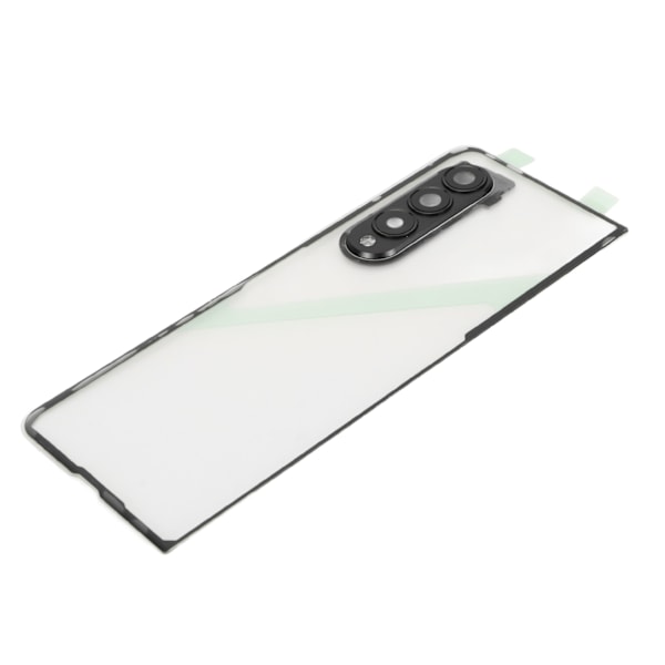 Läpinäkyvä selkeä matkapuhelimen takalasin vaihto Galaxy Z Fold 3 5G F926:lle kameralinssin puhelimenpidikkeellä musta kameralinssin