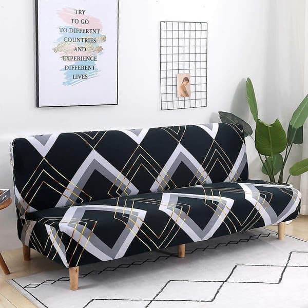 Armless Sofa Cover for Armless Sofa Bed, 190-210cm