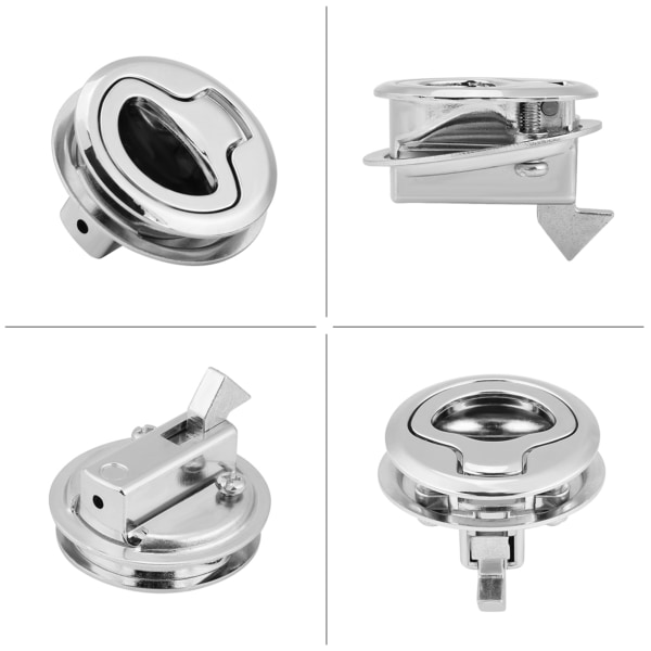 RV Marine Båt Sink Legering Flush Pull Lukelås
