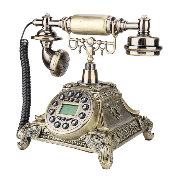 MS-5501A Vintage retro europeisk stil imitert antikk telefon for hjemmekontor