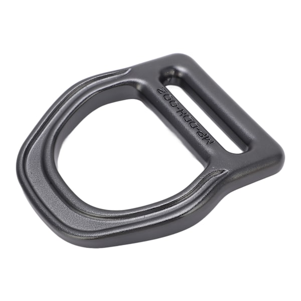 D-ring Karabinkrok med enkelt spor, aluminium, 25KN, for utendørsaktiviteter