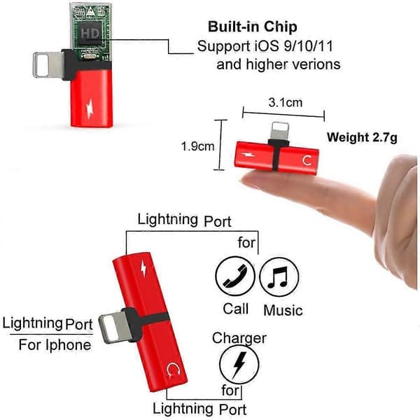 Kabler og adaptere til iPhone 12 mini 5,4 tommer