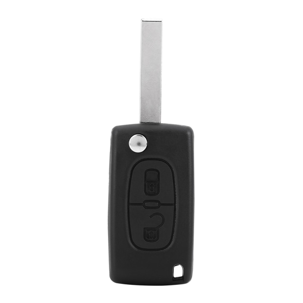 2-knapps bilfjärrnyckel för Peugeot 207 307 308 407 807