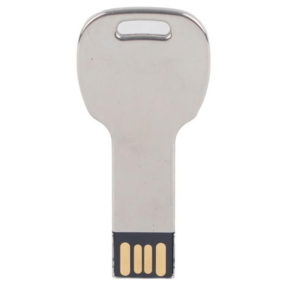 Key Shape USB Flash Drive USB Memory Disc USB Flash Drive til computerbrug Silver64GB