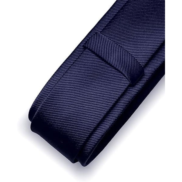 Syaani väri-miesten solmio 6cm kapea ohut
