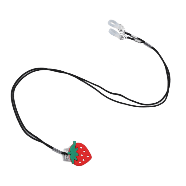 Høreapparatsnor Ældre Børn Bærbar Sød Jordbærformet BTE-holder til høreapparatclips