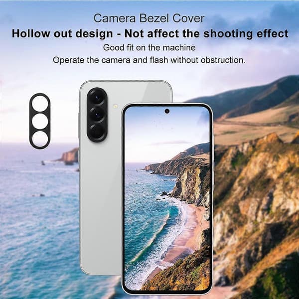 IMAK Metal Camera Lens Protector for Samsung Galaxy A56 5G