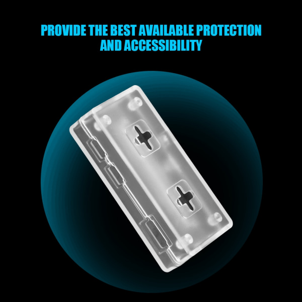 ABS-plastkabinett Beskyttende dekseldeksel for Raspberry Pi Zero W / 1.3 (gjennomsiktig)