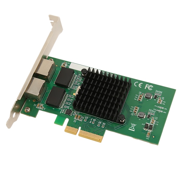 Server Nätverkskort 10 100 1000Mbps RJ45 Port PCI Express X4 Stabilt PCIe Nätverkskort för Dator