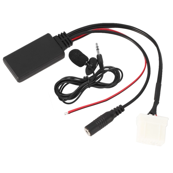 AUXin kabeladapter bil Bluetooth 5.0 mikrofon Passar för Mazda 2 3 5 6 RX8