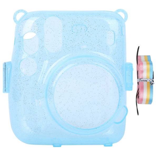 PVC-kamerabeskyttelsescover Cover Shell Ridsesikker antifald til Instant Camera mini11 (blå)