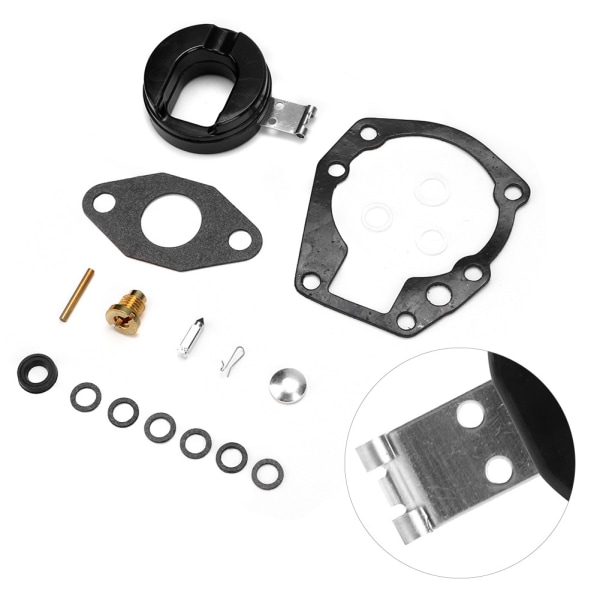 Forgasser Carb Repair Rebuild Kit Passer for Johnson Evinrude 1.5hk 2hp 3hp 4hp