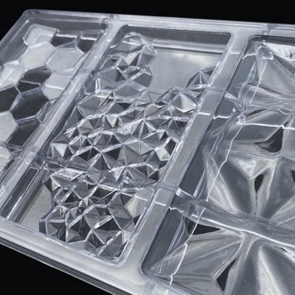 Sjokolade Cardani Bar Form Polykarbonat Sjokoladeform Plast Bakeform Konditorform Konfekt