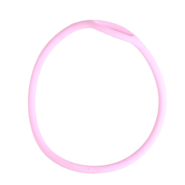 Dykregulatorhalsbånd Rosa Scuba Diving Andettrin Høj Elasticitet Silikonhalsbånd Åndedrætsregulator 62CM