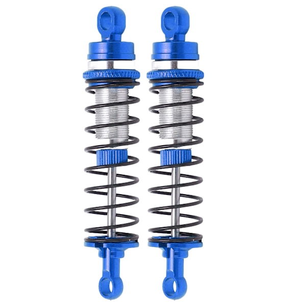 RC främre bakre stötdämpare som minskar vibrationer RC-delar i aluminiumlegering för Latrax Teton 1/18 Blå
