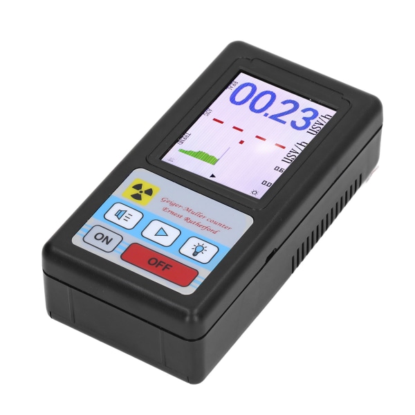 Kärnstrålningsdetektor Geiger-räknare Dosering Larmanordning Dosimeter Monitor Meter BR 6