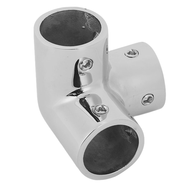 Veneen käsijohteen T-liitin 316 ruostumaton teräs Raskaankaluston putkiliittimen kiinnike Merialus Yachts Tarvike 30 mm