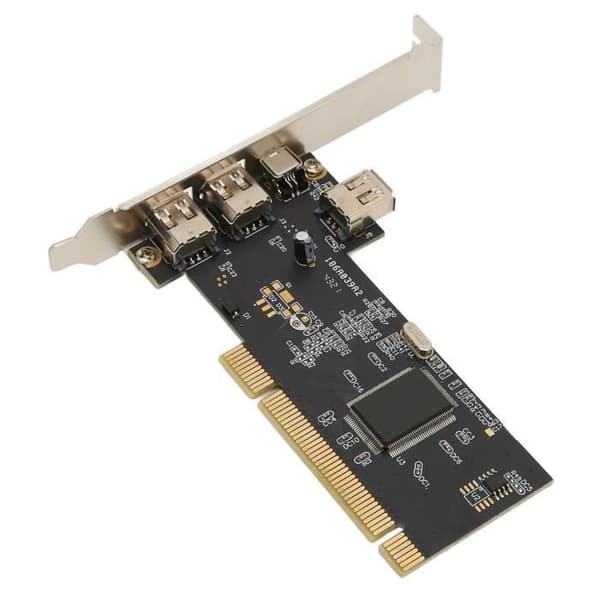 FireWire 1394-kort - Kontrolleradapter - PCI Express - 3 externa portar - DV-kompatibelt - Hög hastighet