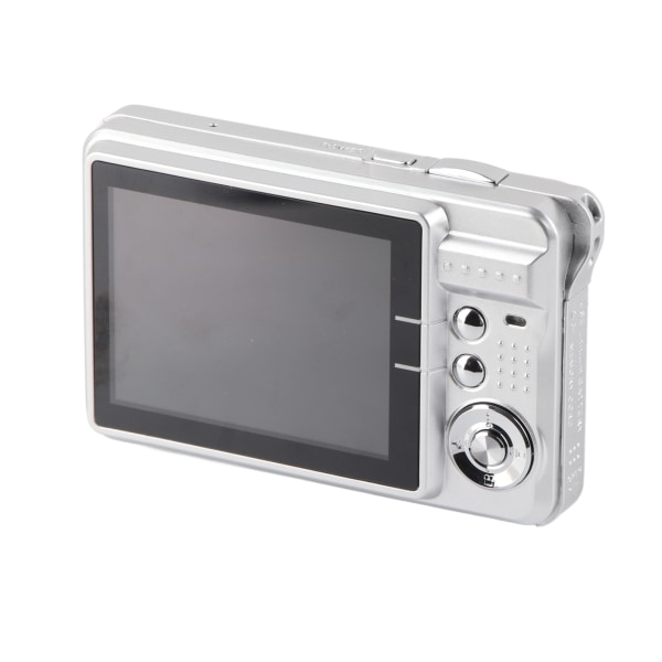 Digitalkamera - 4K, 48 MP, 2,7 tum LCD, 8x zoom, Anti Shake, Vloggning, Fotografering - Silver