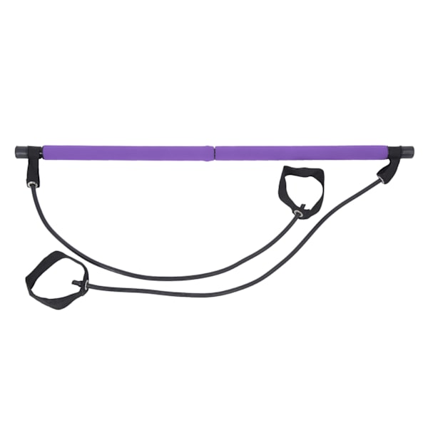 Multifunksjons Elastisk Pilatesstang for Hjemmet - Yoga Trekktau Treningsutstyr