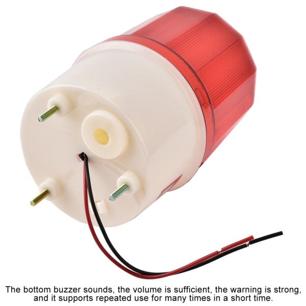 Roterande LED-ljus Trafik Byggnation Nödvarningslampa - 5W (AC220V)