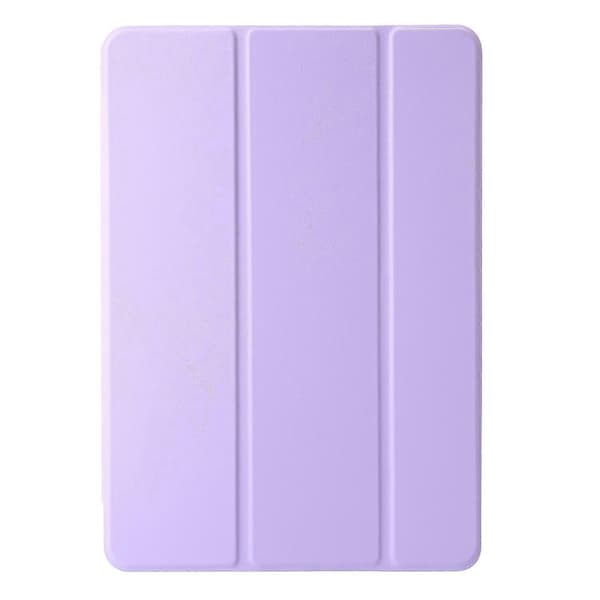 Case for Huawei MatePad SE 11, Foldable Stand, Leather+TPU+Acrylic, Transparent Back Tablet Cover