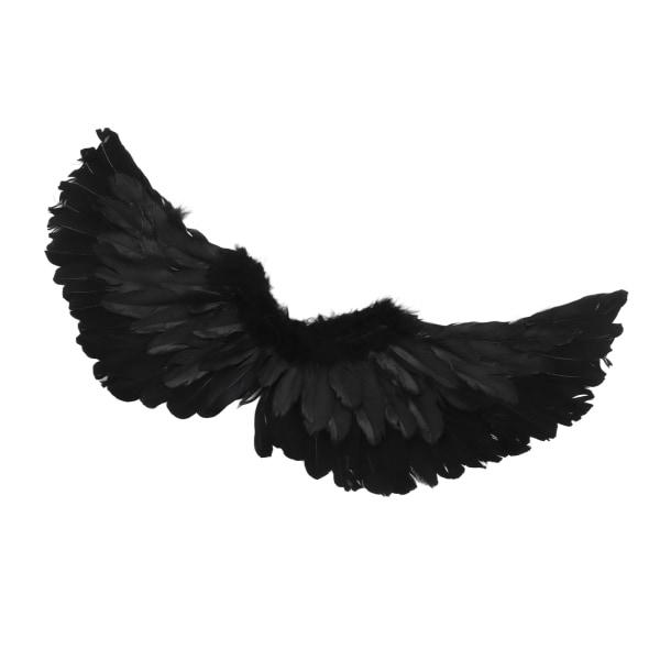 Angel Wings Kostym Art Scen Halloween Cosplay Wings Halo Pannband Set för barn Vuxna Small