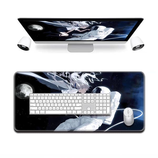 Musematte, 300*600*3mm, Deep Space Girl og Universet