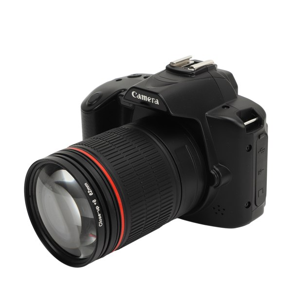 High Definition 4K 64MP Night Vision -kamera, jossa 3 tuuman IPS-värinäyttö, WIFI, 16X digitaalinen zoom ja 120 asteen laajakulma