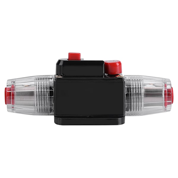 DC12V-24V Bilkretsbrytare Återställ Inline Säkring Inverter Ljud/Video Systemskydd (20A)