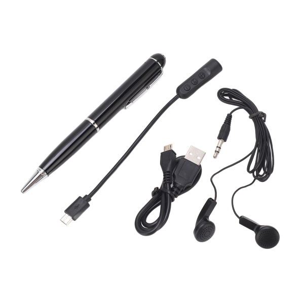 026 Digital Audio Record Pen One Touch HD stemmeaktivert opptaker for forelesninger Møter Klasser