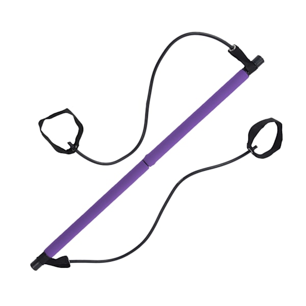 Multifunksjons Elastisk Pilatesstang for Hjemmet - Yoga Trekktau Treningsutstyr