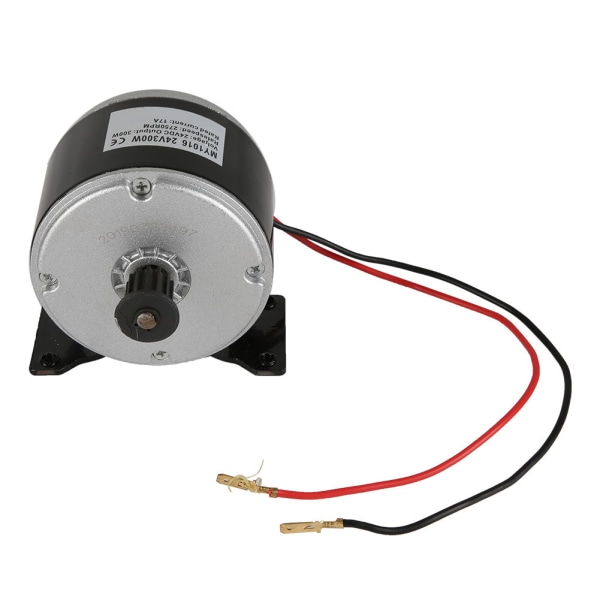 MY1016 24V 300W Liten Bærbar Børstemotor i Aluminium for Elektrisk Sparkesykkel