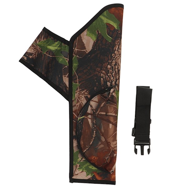 Buekoggerpil Kogger Taske Justerbar Talje Hip Hængt Side Kogger Taske Holder Buejagt Taske til Buejagt Camouflage