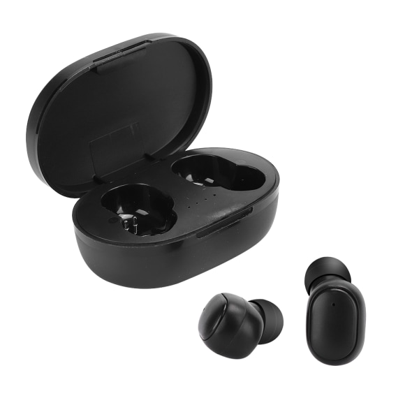 Trådløse Bluetooth-øretelefoner A6S - HIFI-sportshodetelefoner med ladeveske