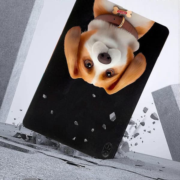 Case for Honor Pad X8a with Pattern Print, Slim TPU Tablet Protective Case - Harrier Beagle