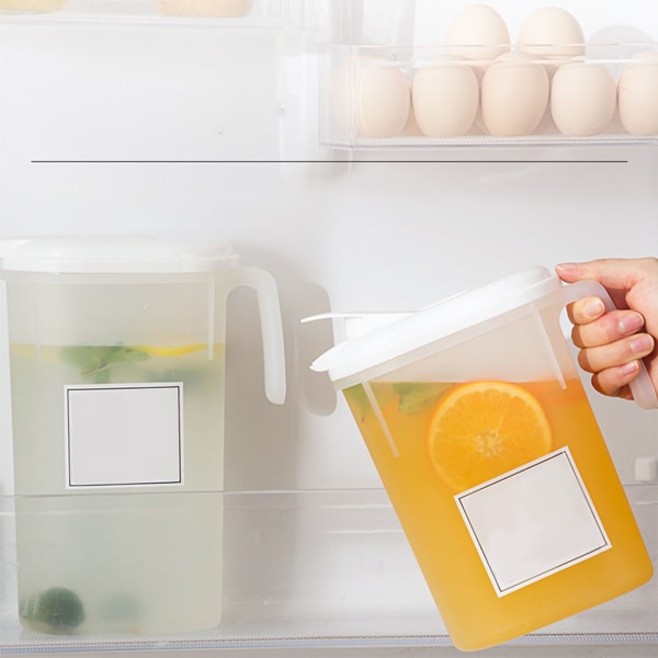 Japansk stil kylskåp kallt vattenkokare 1,8L plast kallt vattenkanna hög temperaturbeständig sommar dryck kylning hink