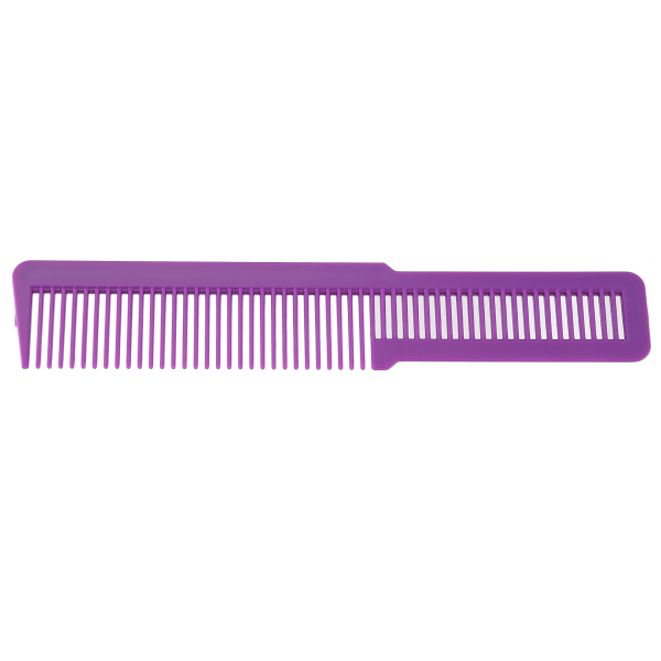 Professional Pocket Comb Fine Wide Tooth Parturikampa Kampaamokampa kaikille hiustyypeille Violetti