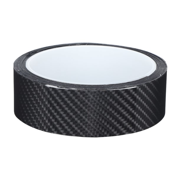 Sort Kulfiber Beskyttelsesfilm Bil Dørkantbeskyttelse Anti-ridse Klistermærke (3cm x 3 meter)
