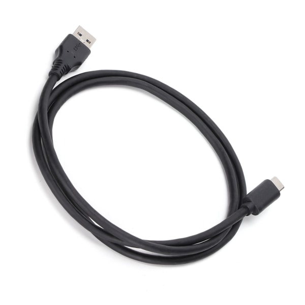 Ladekabel TypeC til USBA hann USB3.0 høyhastighets tilkoblingslinje for mobil datamaskin (1M svart)