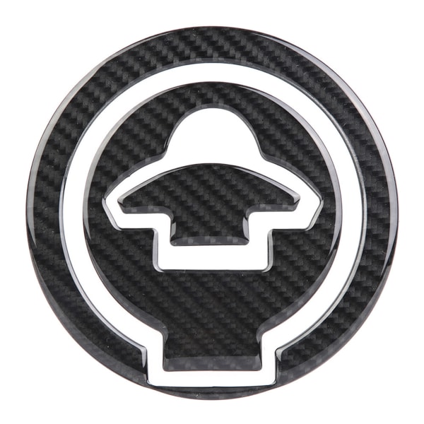 Bildekoration Carbon Fiber Cover Dekoration Badge Sticker til YAMAHA