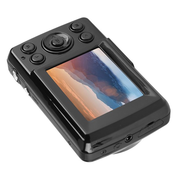 HD Mini utomhus digital videokamera videokamera - 16MP, 720P, 30FPS, 4X zoom black