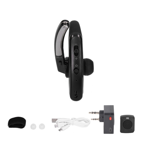 Walkie Talkie Bluetooth -headset med mikrofon Bärbar brusreducering Trådlösa hörlurar för Motorola för HYT