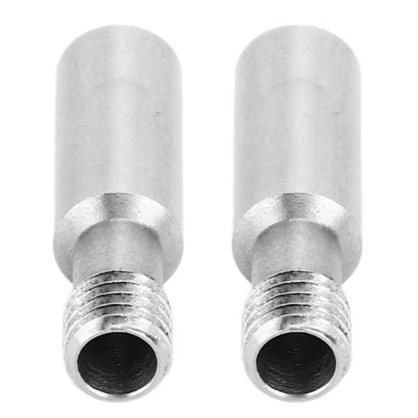2 kpl Heatbreak Tube 303 Ruostumattomasta teräksestä syöttöputket Throat 3D-tulostimen osat CNC-viimeistely