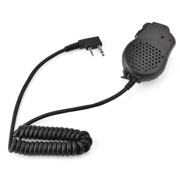 2-pin håndholdt dobbelt PTT-højttalermikrofon til Baofeng UV-82 tovejs radio walkie talkie