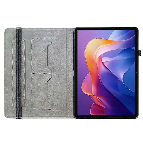 Leather Case for Xiaomi Redmi Pad 2 Pattern Printed Stand Tablet Cover with Card Slot