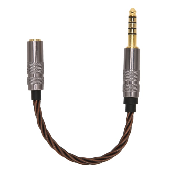 4,4–2,5 mm tasapainotettu kaapeli uros-naaras Kullattu pistoke kuulokesovitinkaapeli puhelimille kuulokkeille kaiuttimille