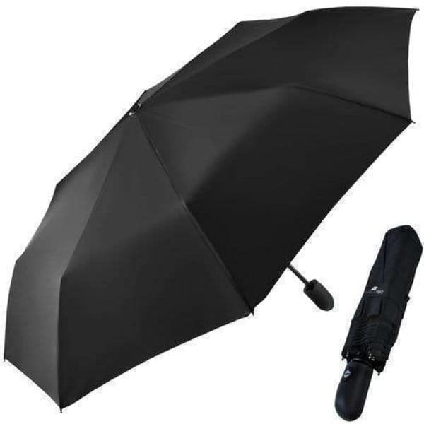 Elegant Automatisk Paraply 110 cm til den Stilbevidste Sort