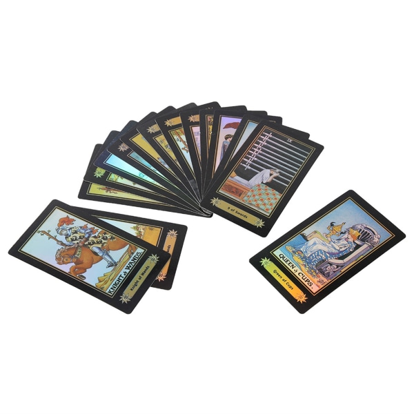 1Sett engelsk utgave Waite Tarot Future Fate Indicator Forecasting Cards Deck Game