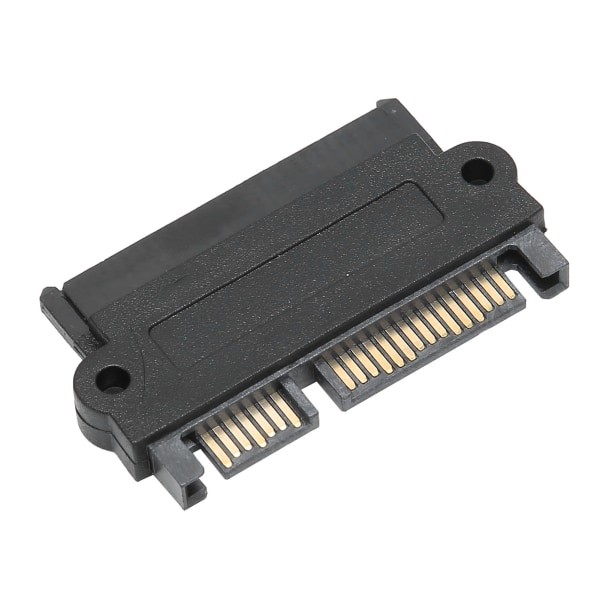 Adapter SAS til SATA-port Harddisk til Mainboard 15PIN Konverter SFF8482 Sort Plastik Skal (ShootThrough（10310） )